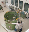 Laboratory area including autoclave and ISO 8 clean-room